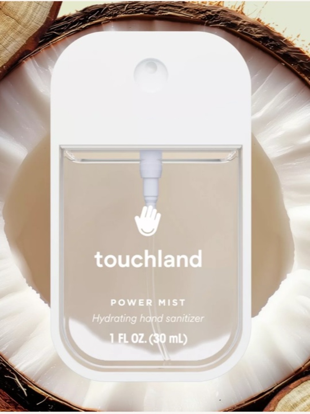 Touchland Power Mist Hydrating Hand Sanitizer in the "Beach Coco" scent NWT/ NIP - Picture 3 of 5